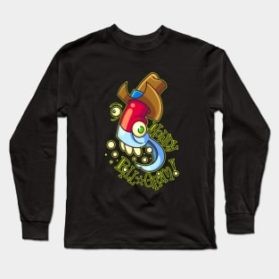 Howdy Pill Grim Long Sleeve T-Shirt